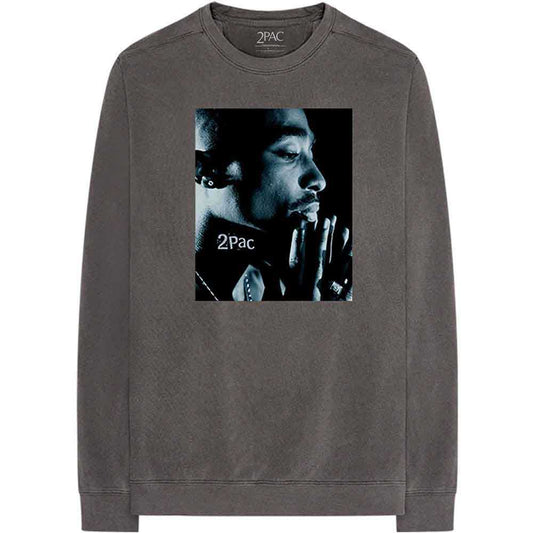 Een foto van een Tupac Lange Mouw T-Shirt