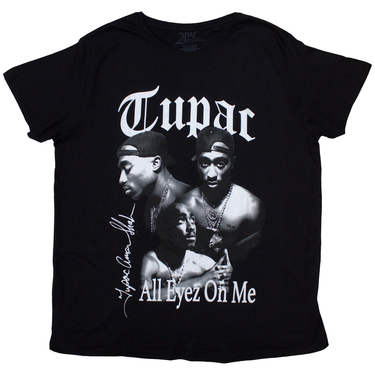 Een foto van een Tupac T-Shirt