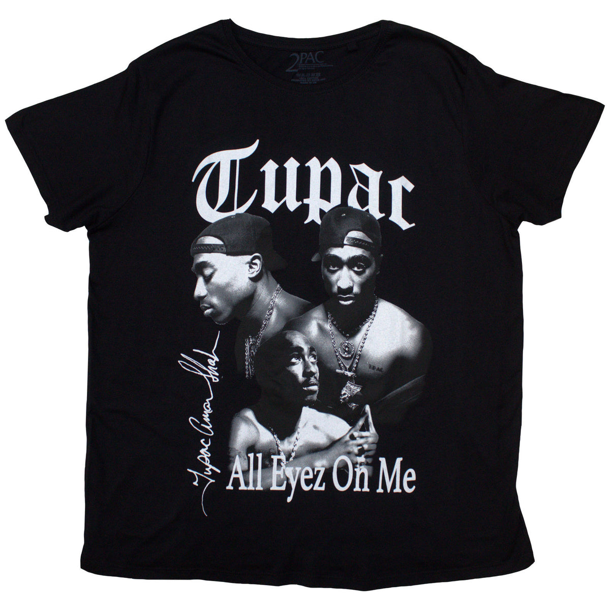 Een foto van een Tupac T-Shirt