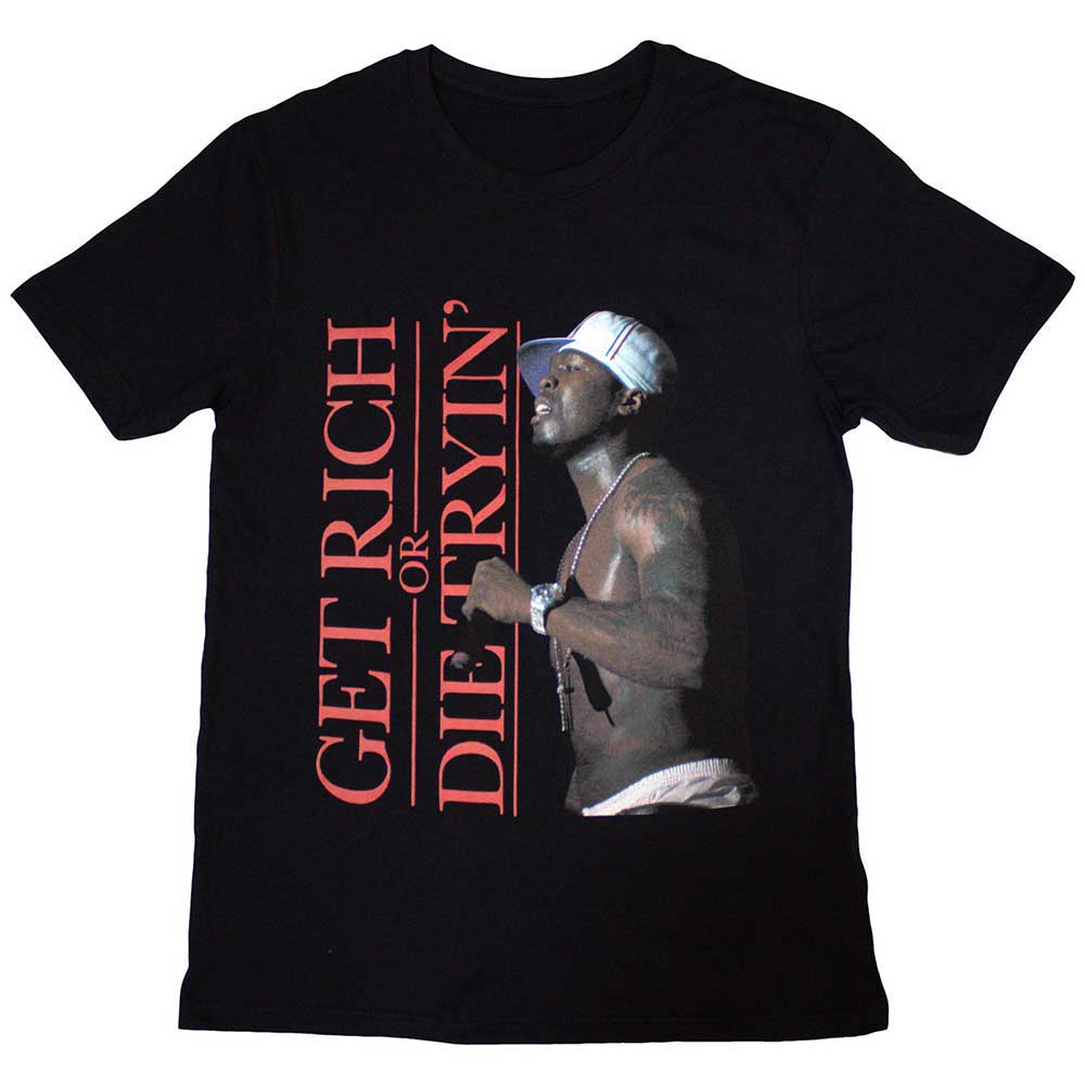 Een foto van een 50 Cent T-Shirt