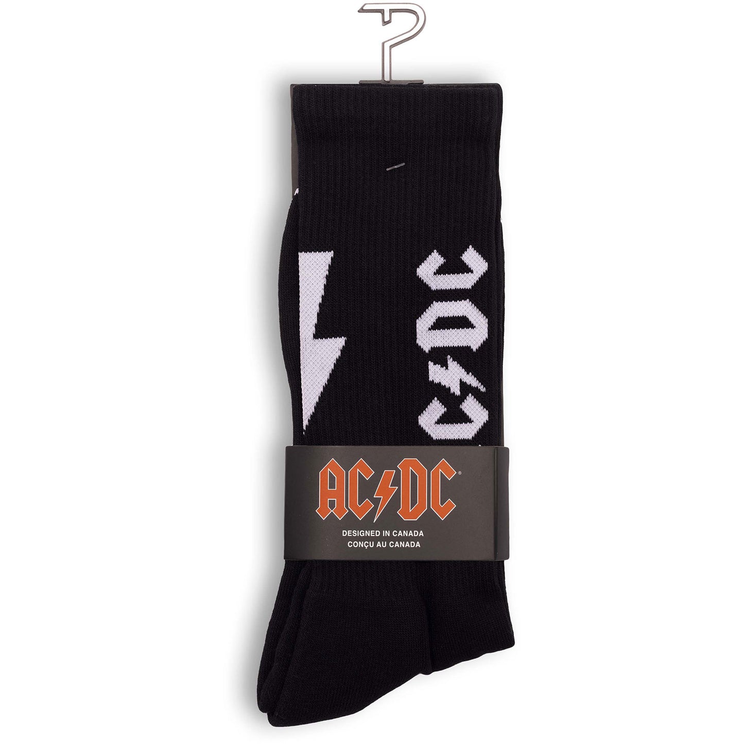 Een foto van een AC/DC Sokken