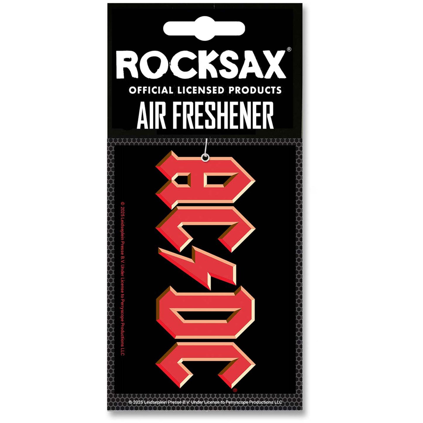 Een foto van een AC/DC Luchtverfrisser