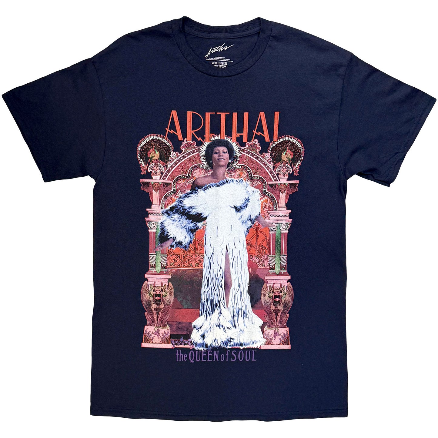 Een foto van een Aretha Franklin T-Shirt