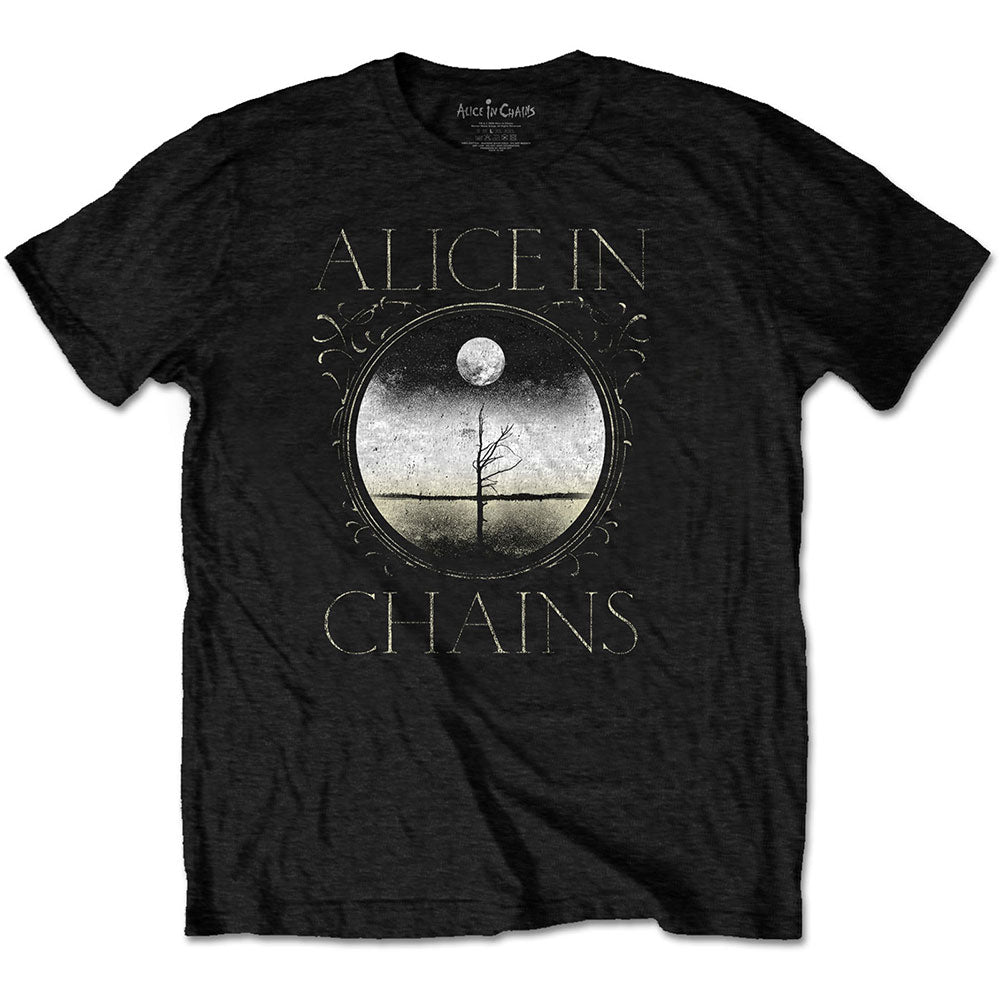 Alice In Chains Unisex T-Shirt: Moon Tree (Back Print) T-Shirt