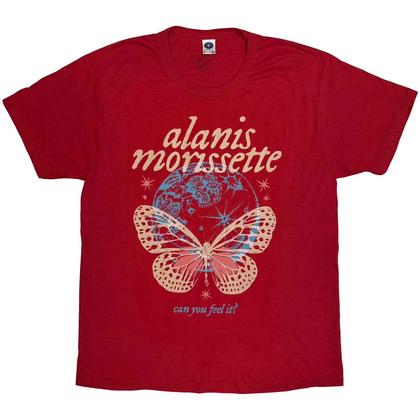 Een foto van een Alanis Morissette T-Shirt