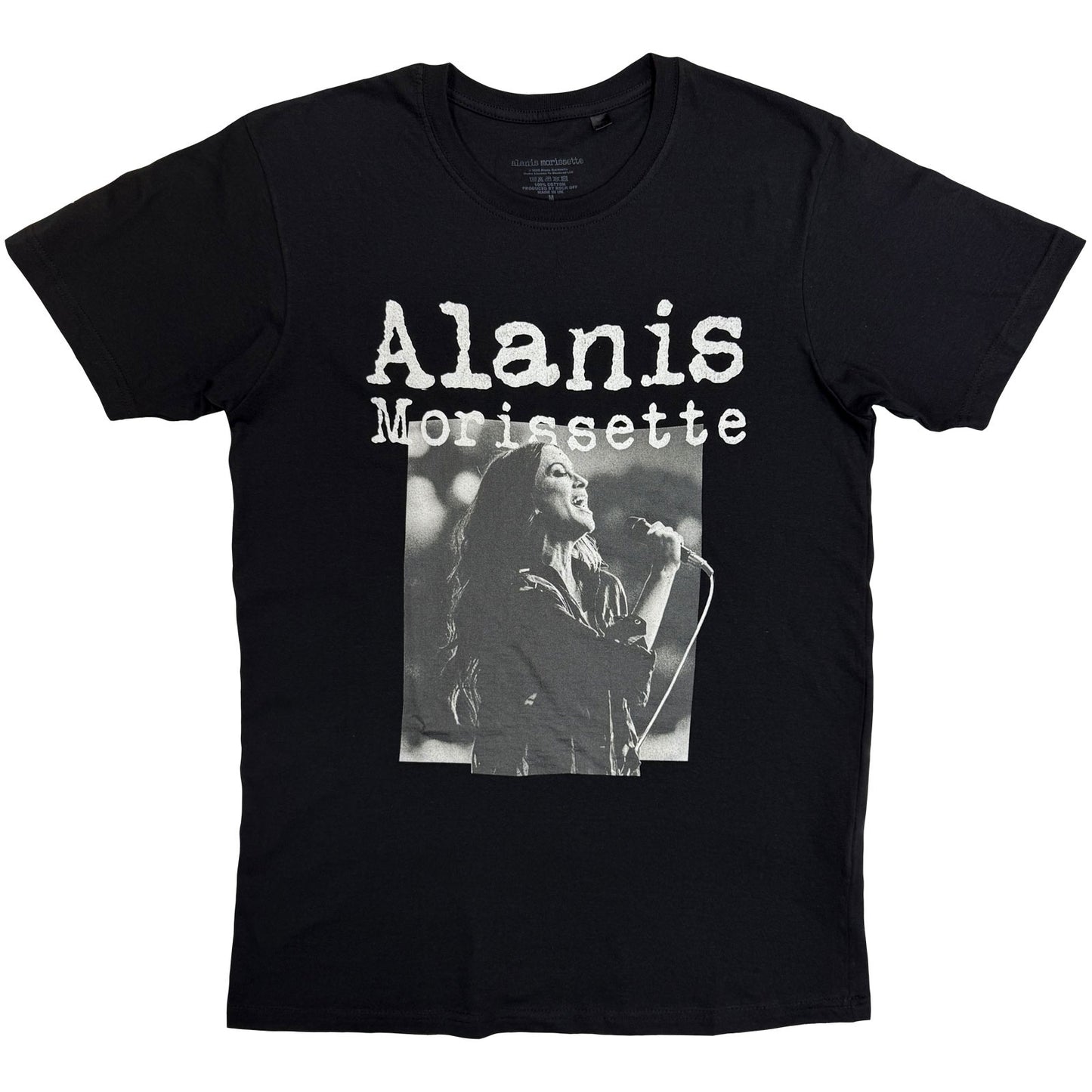 Een foto van een Alanis Morissette T-Shirt