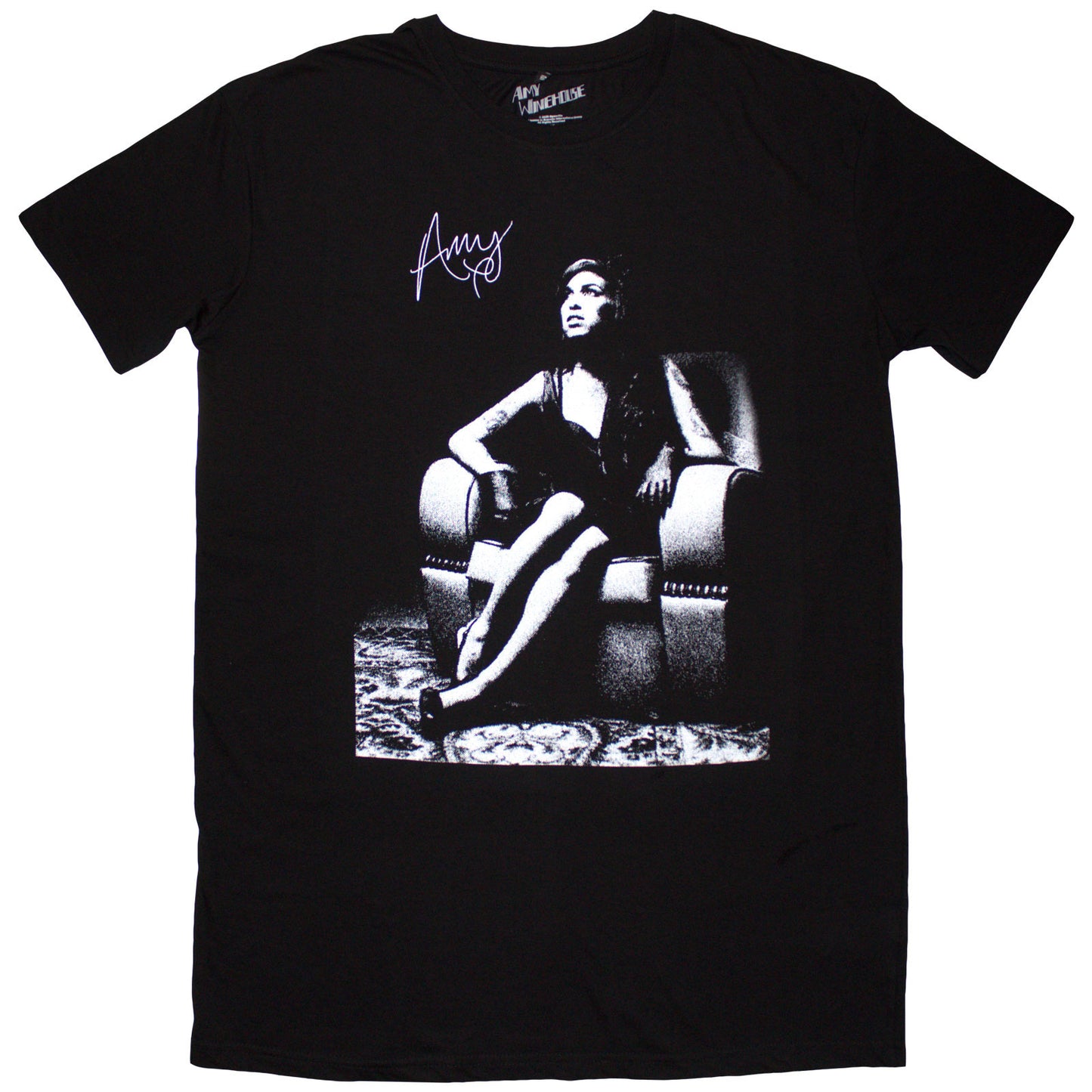 Een foto van een Amy Winehouse T-Shirt