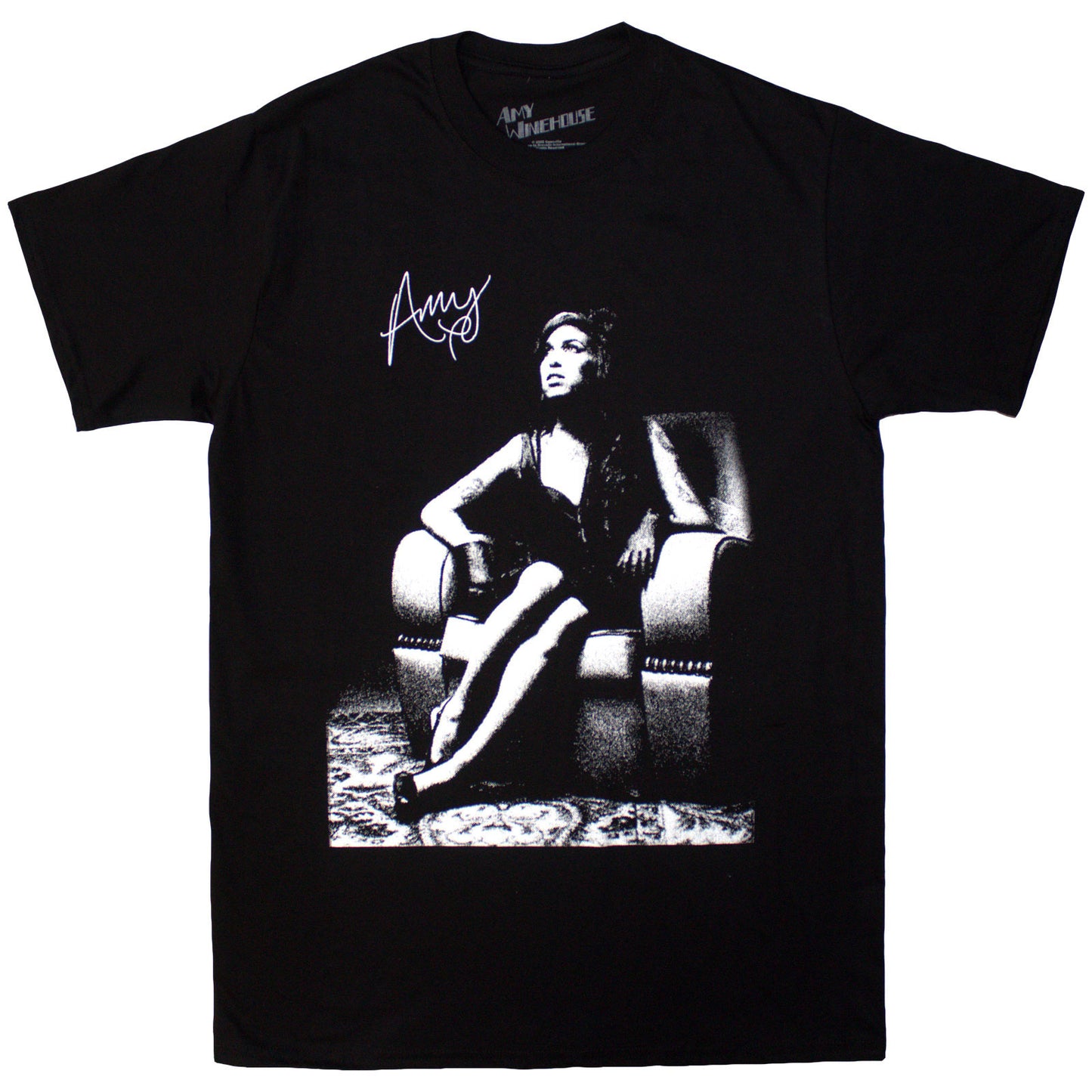 Een foto van een Amy Winehouse T-Shirt