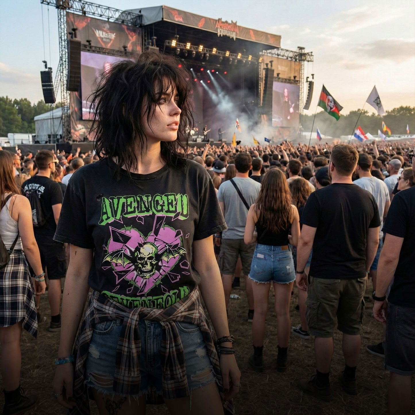 Een foto van een Avenged Sevenfold T-Shirt