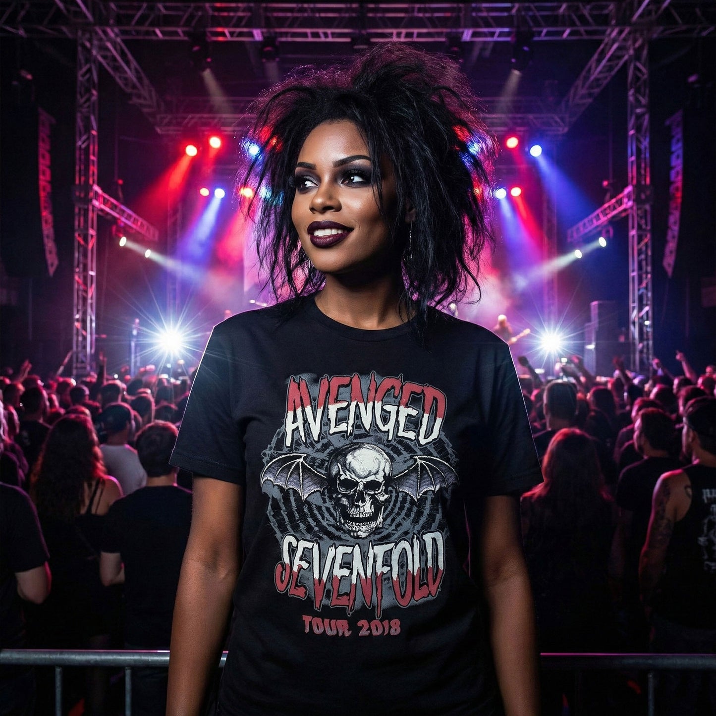 Een foto van een Avenged Sevenfold T-Shirt