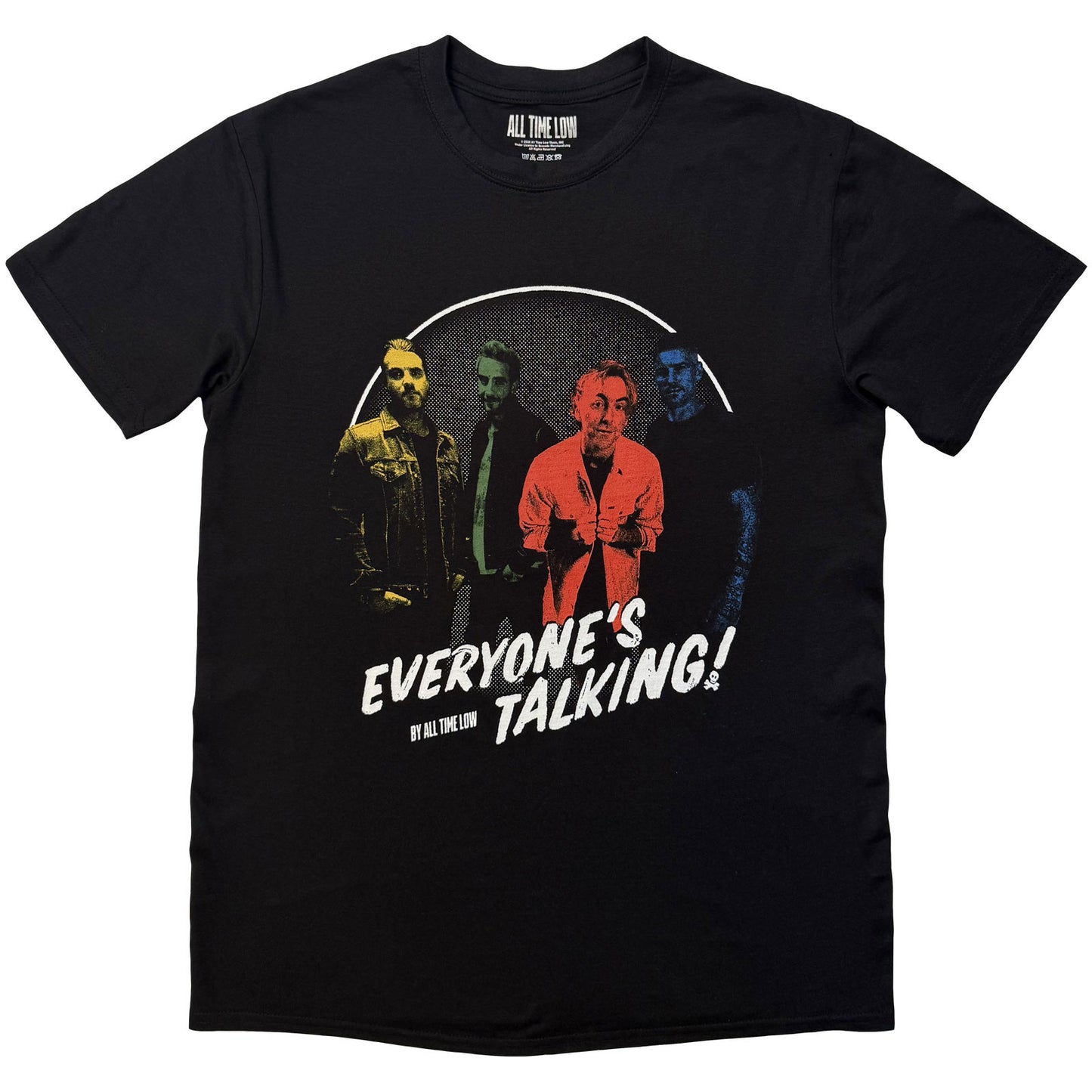 Een foto van een All Time Low T-Shirt