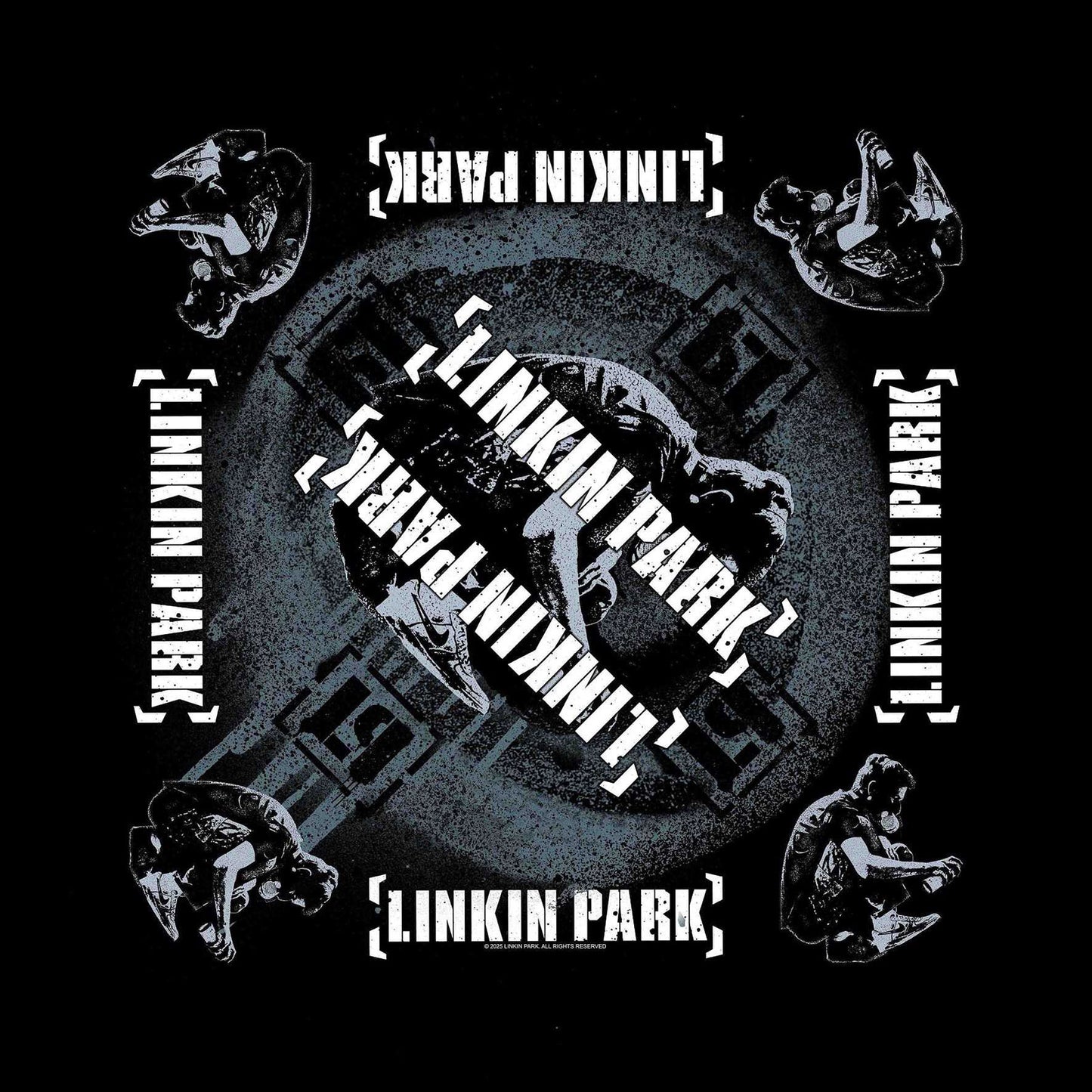 Een foto van een Linkin Park Hoofddeksel