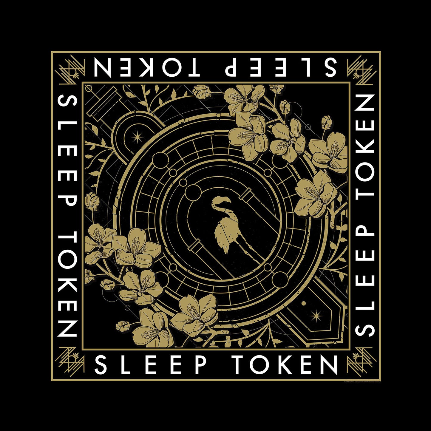 Een foto van een Sleep Token Hoofddeksel