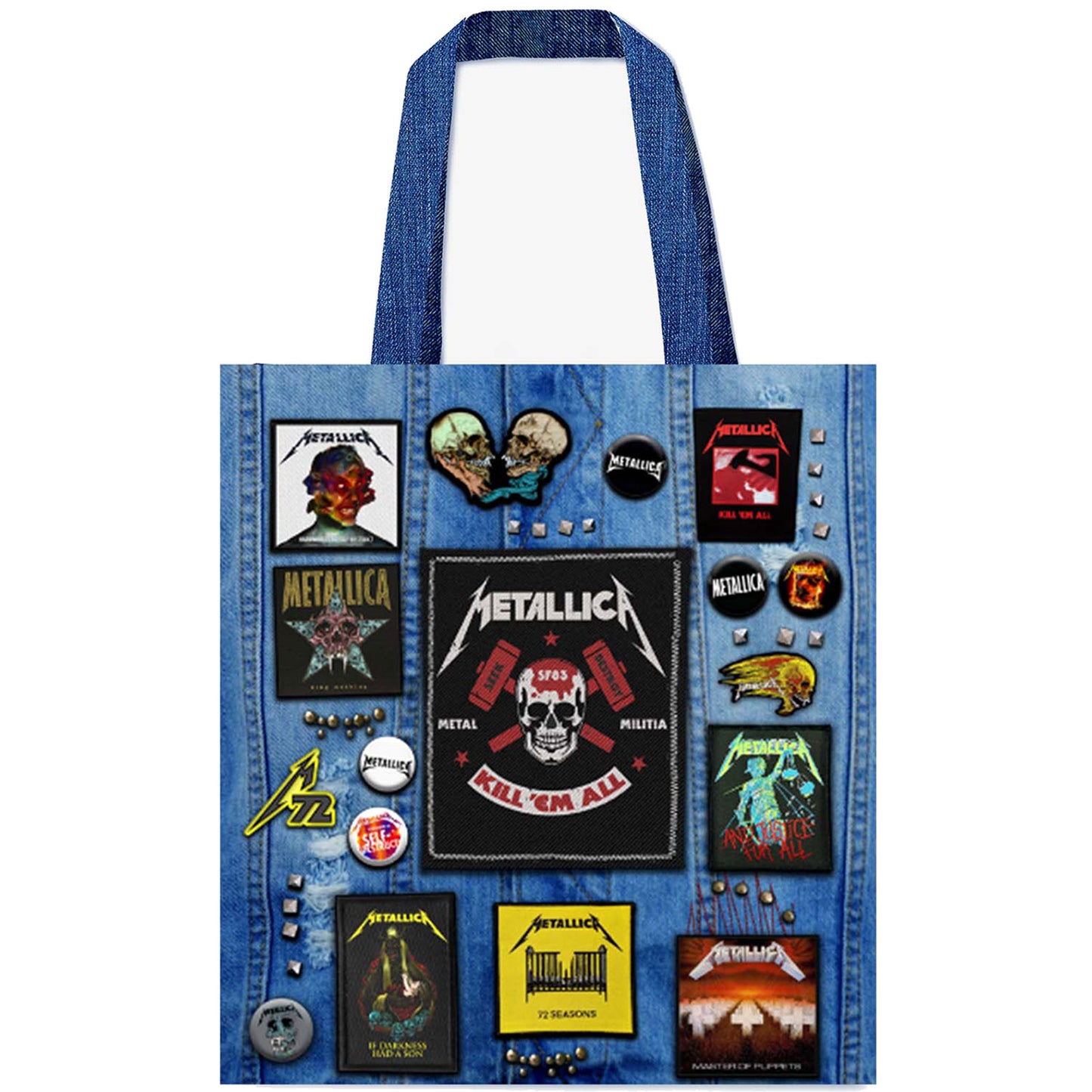 Een foto van een Metallica Tas