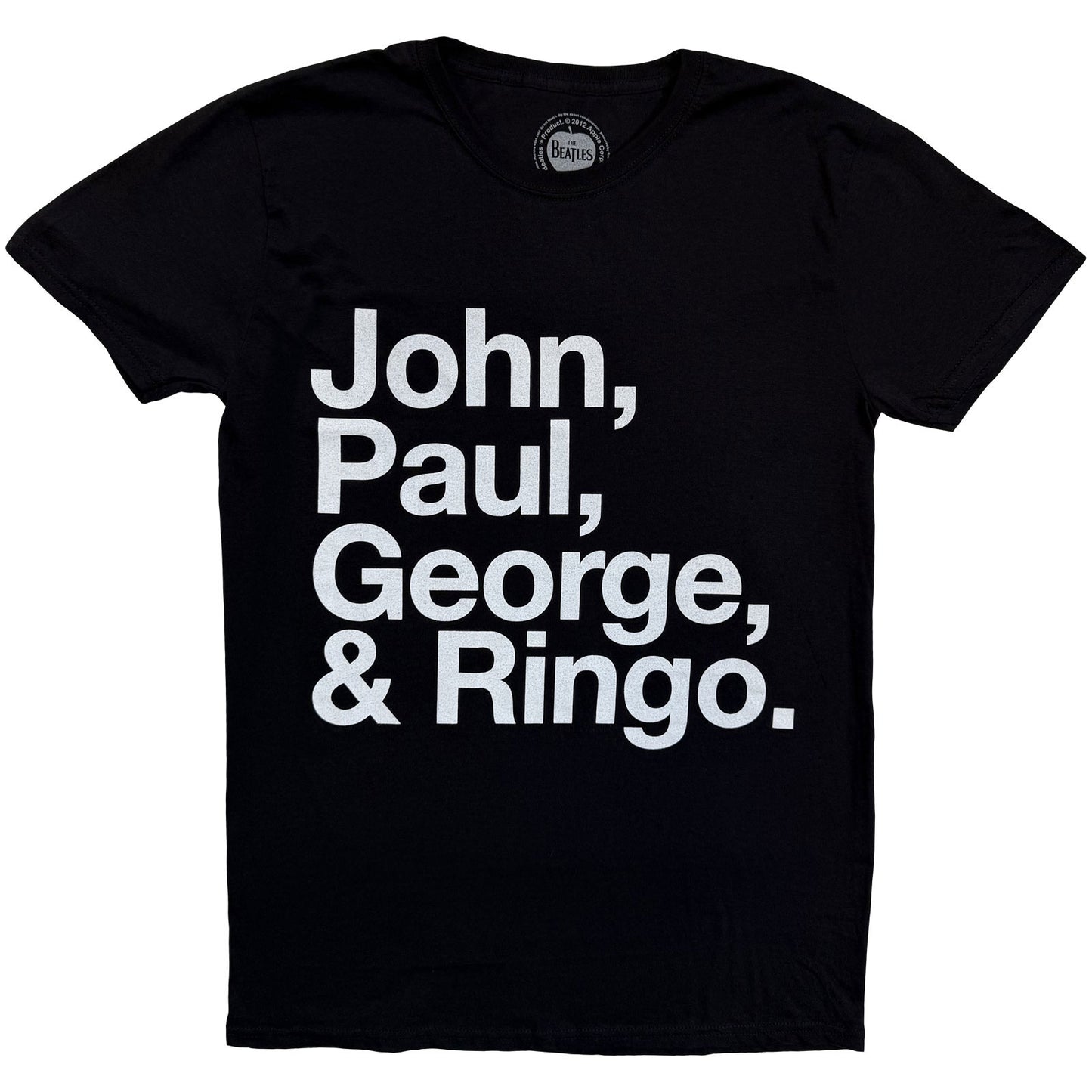 Een foto van een The Beatles T-Shirt