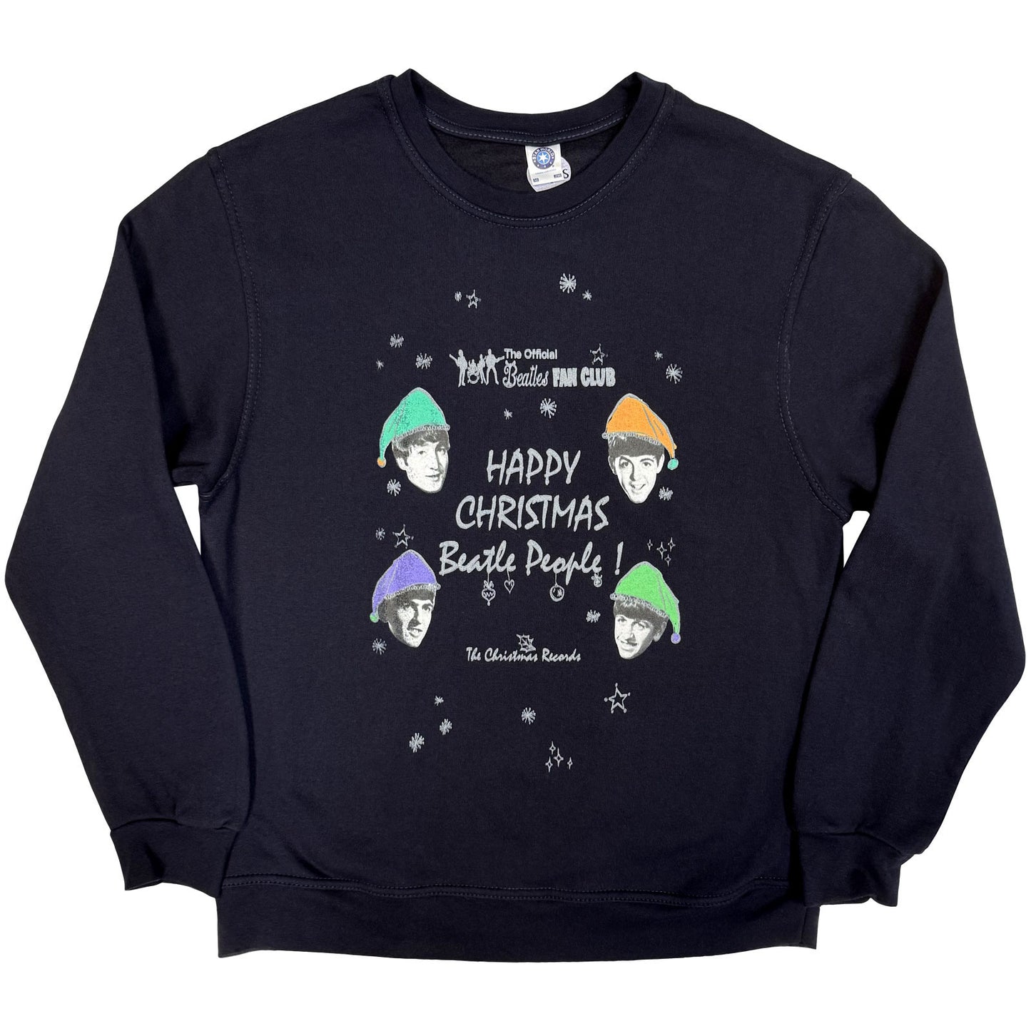 Een foto van een The Beatles Sweatshirt