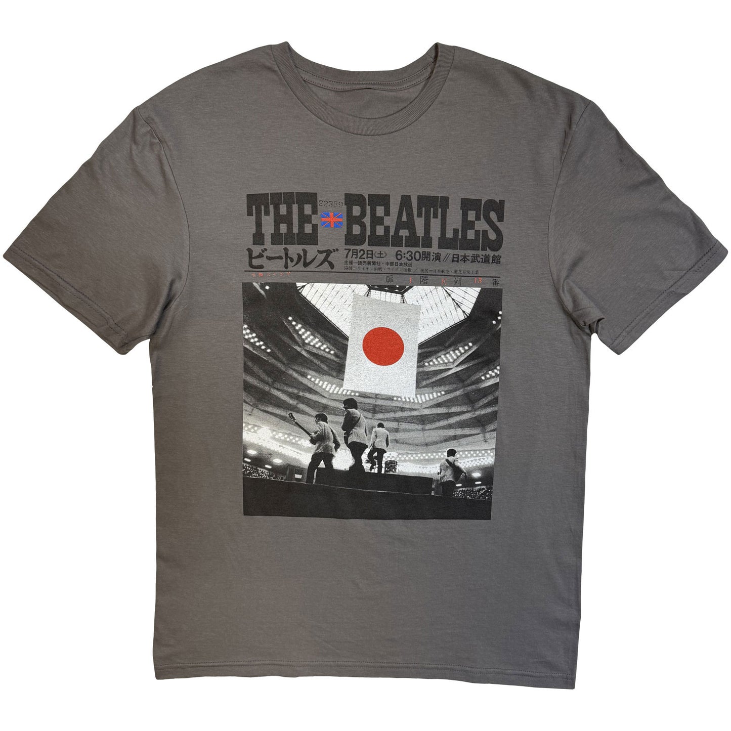 Een foto van een The Beatles T-Shirt
