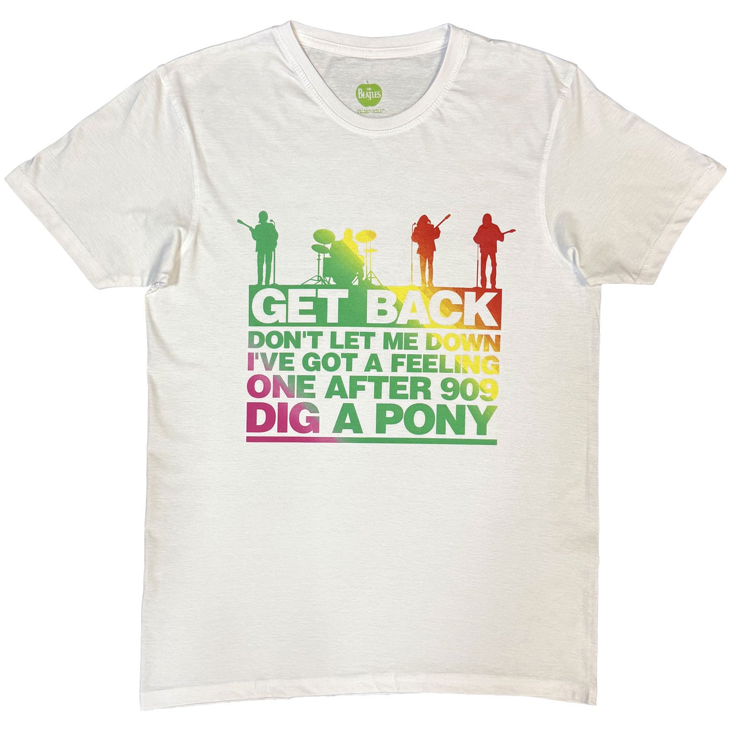 Een foto van een The Beatles T-Shirt