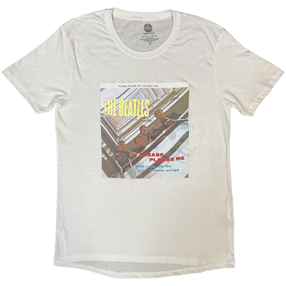 Een foto van een The Beatles T-Shirt