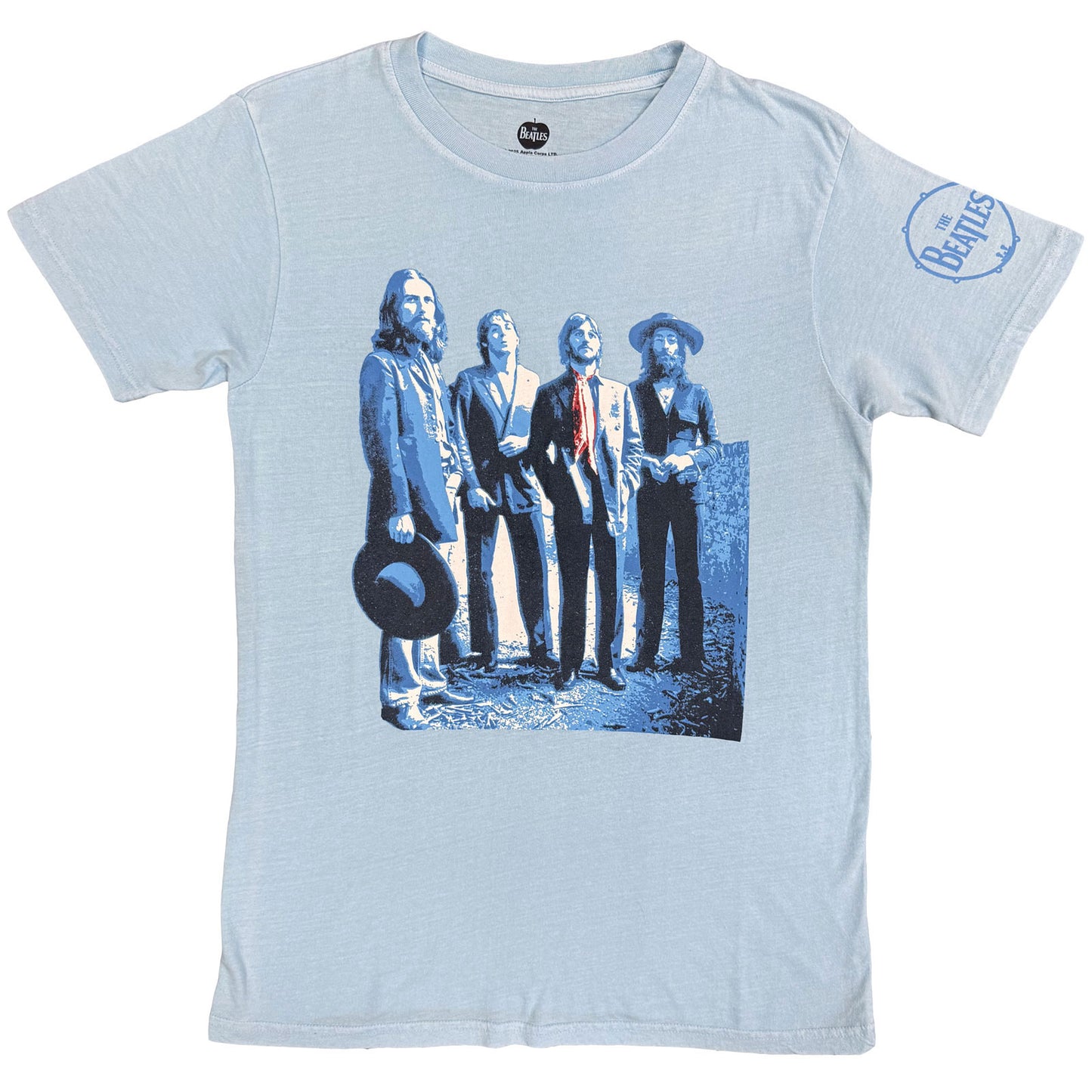 Een foto van een The Beatles T-Shirt