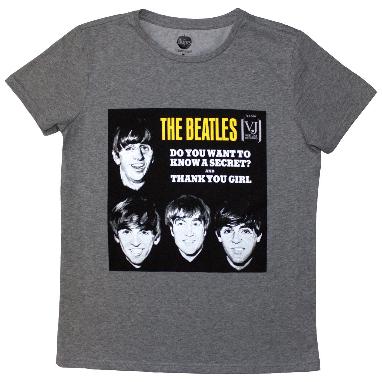 Een foto van een The Beatles T-Shirt
