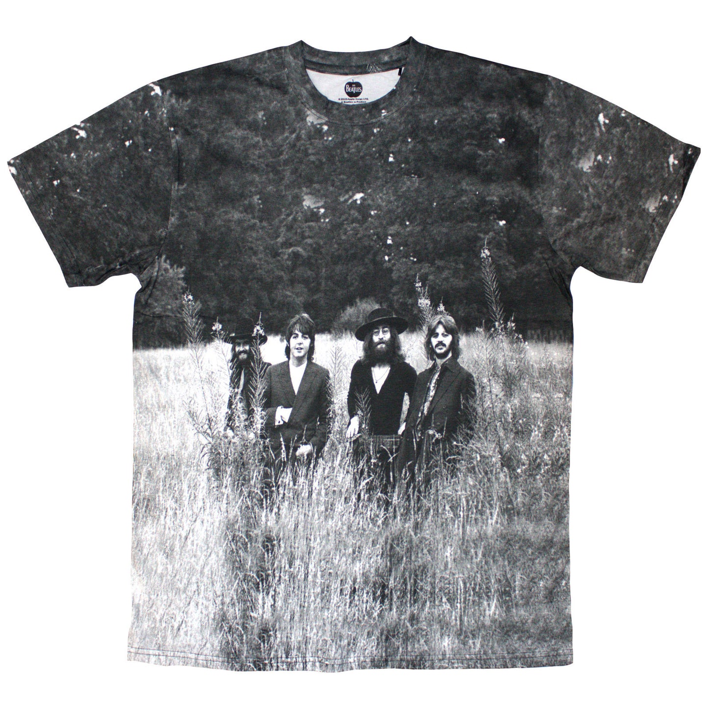 Een foto van een The Beatles T-Shirt