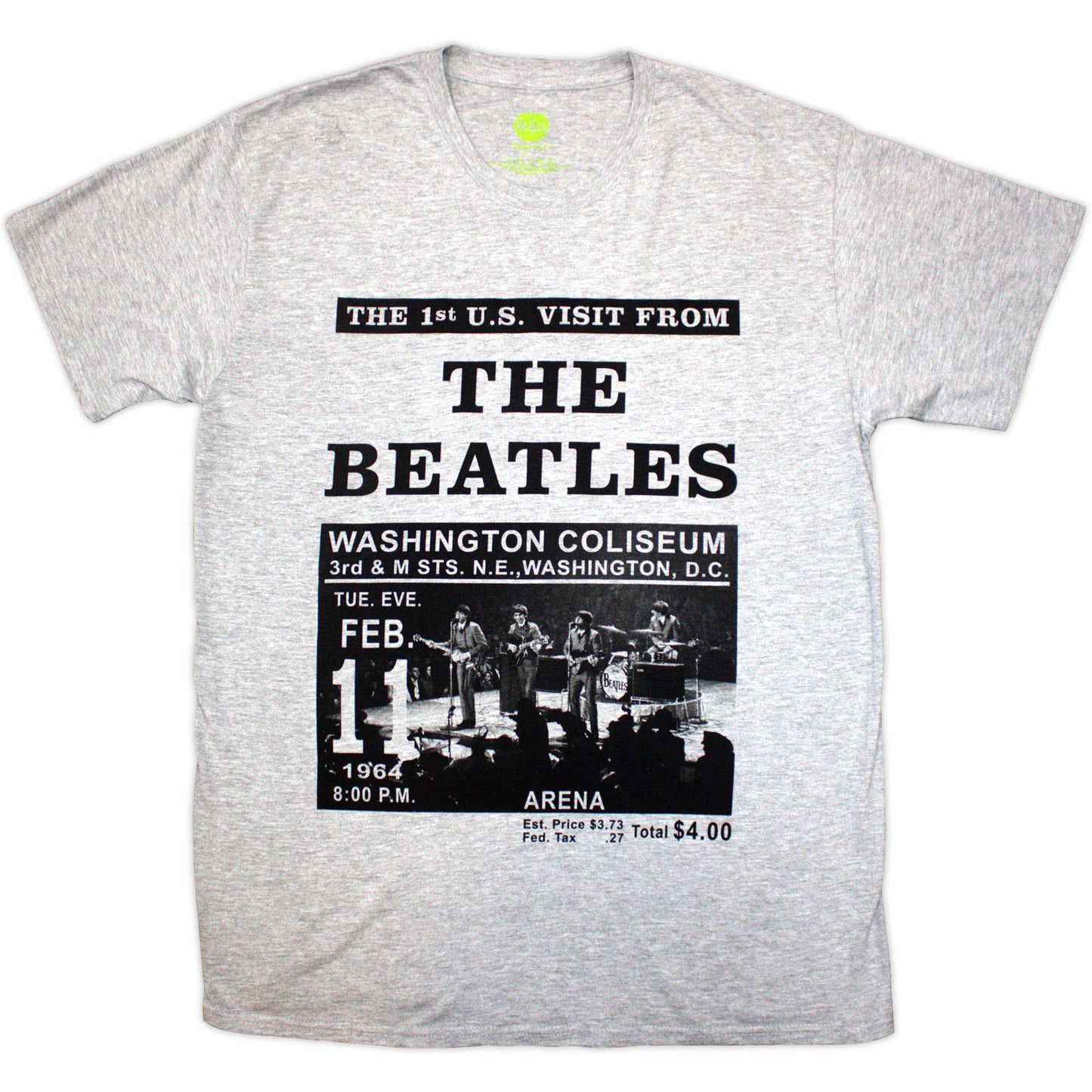 Een foto van een The Beatles T-Shirt