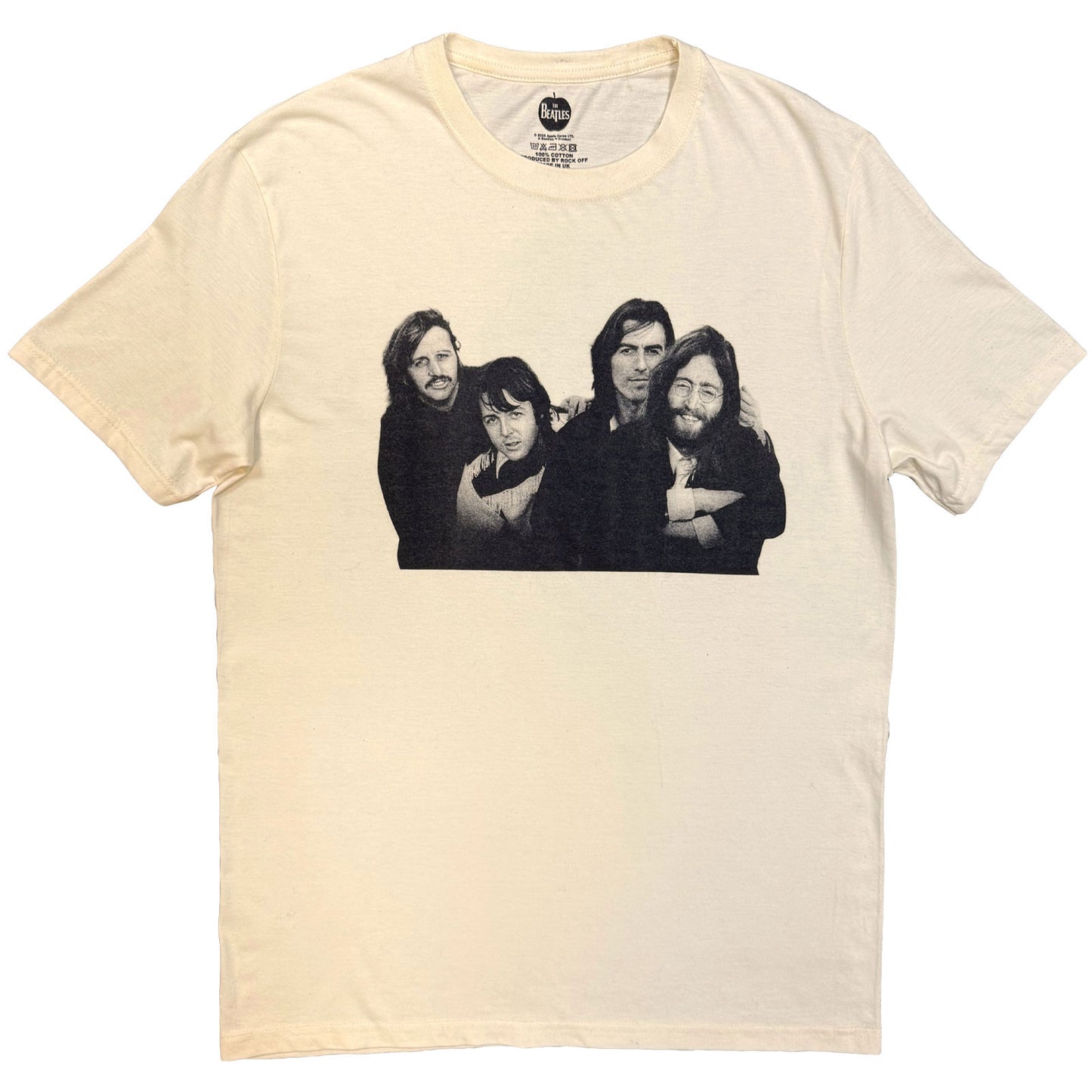 Een foto van een The Beatles T-Shirt