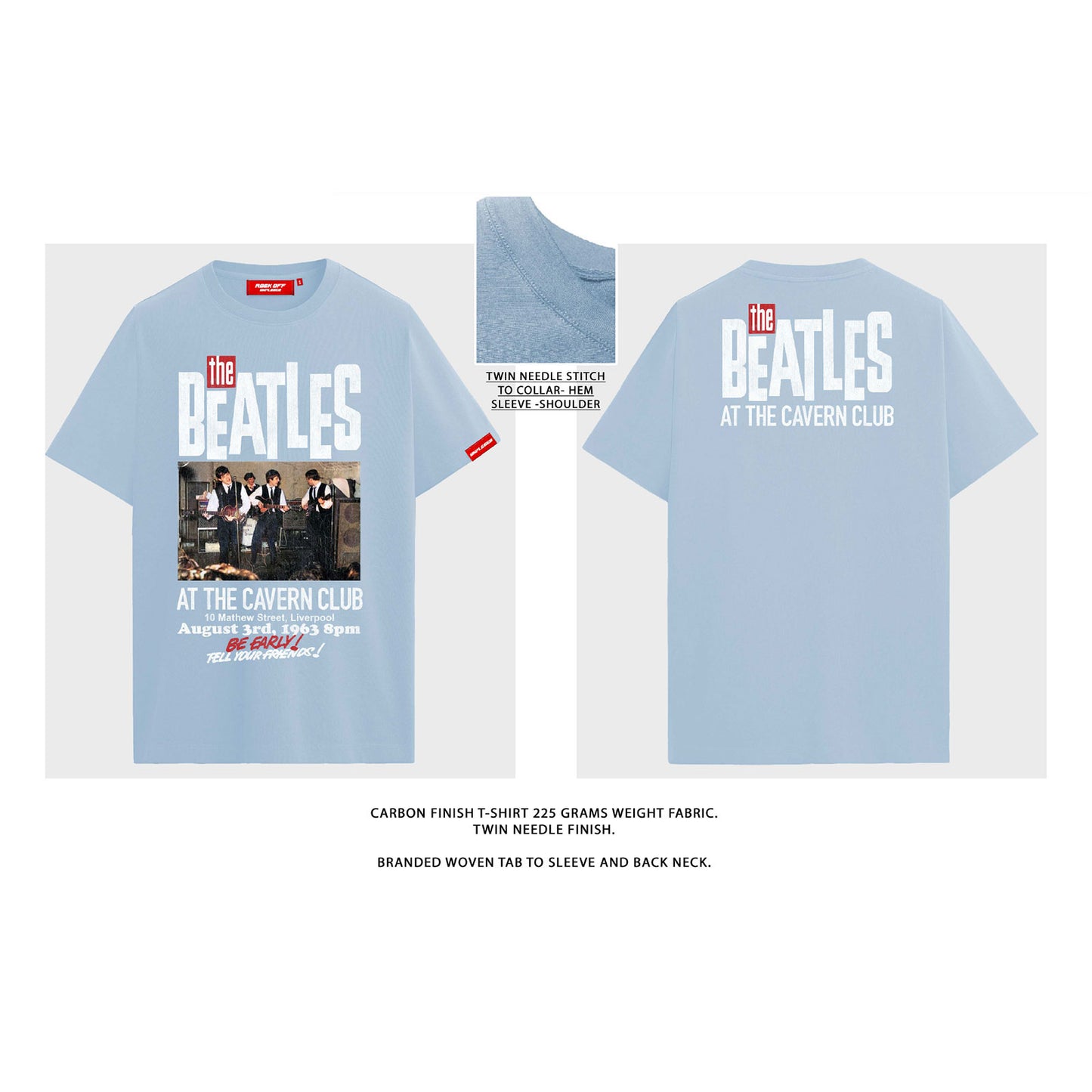 Een foto van een The Beatles T-Shirt