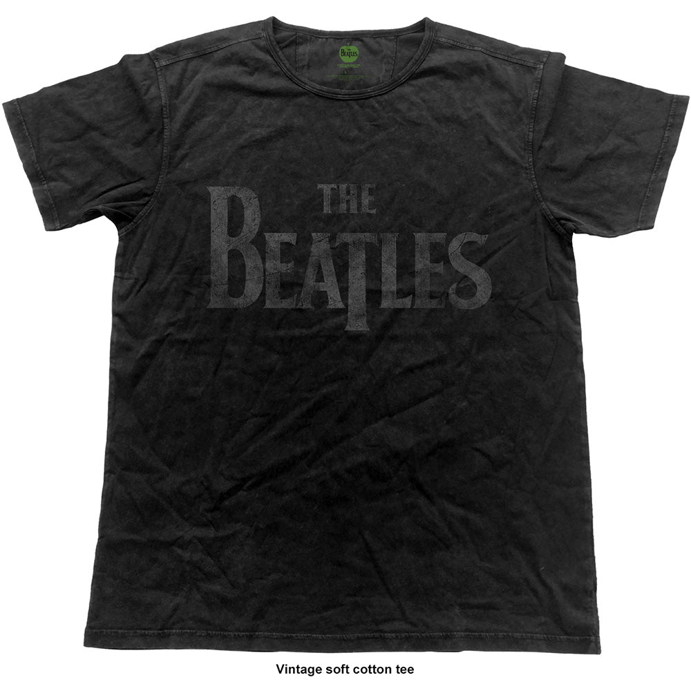 The Beatles Unisex Vintage T-Shirt: Logo Vintage T-Shirt