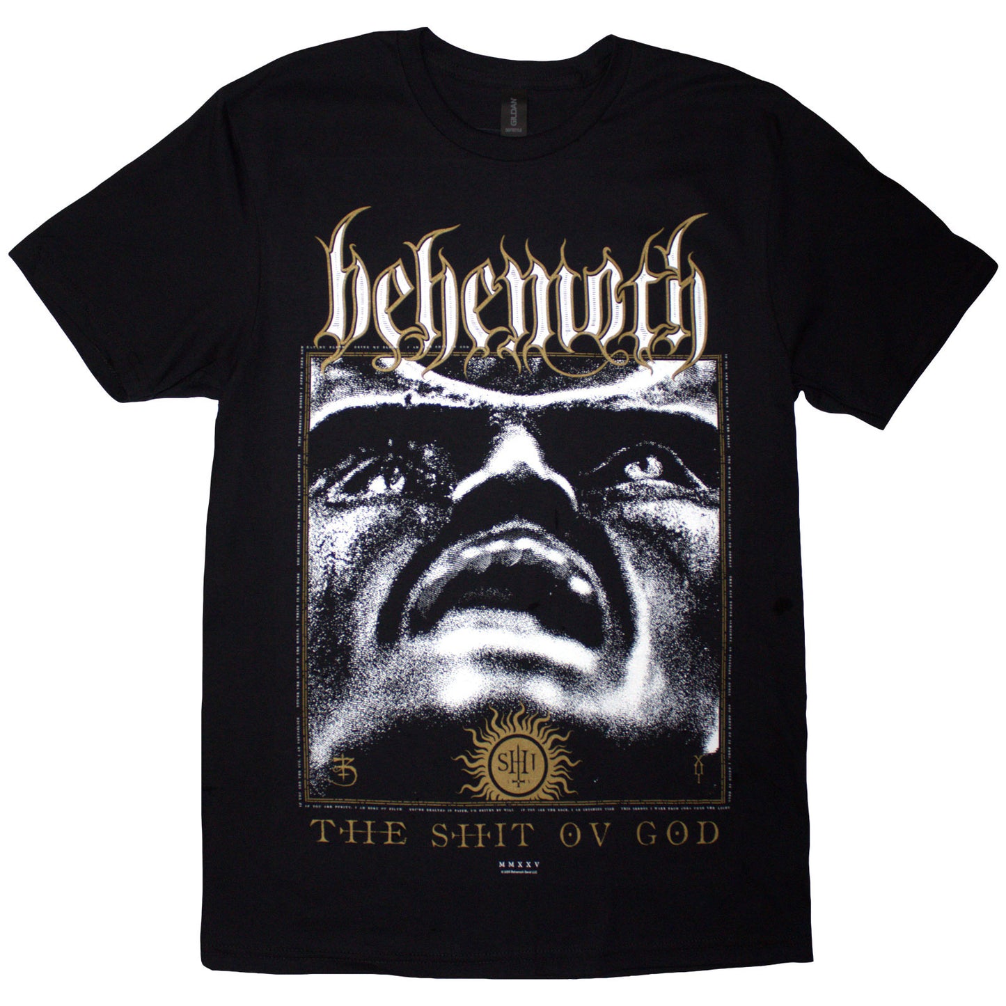 Een foto van een Behemoth T-Shirt