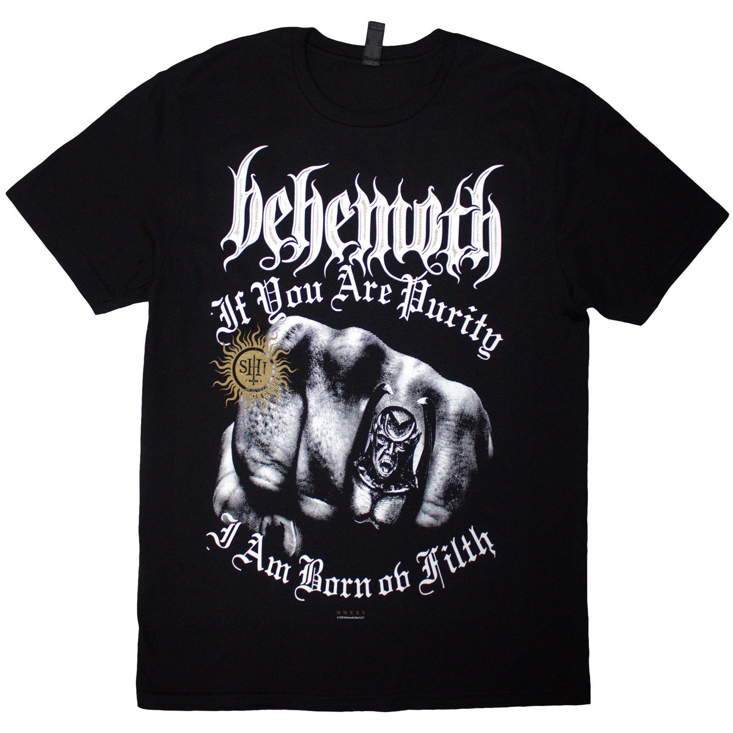 Een foto van een Behemoth T-Shirt
