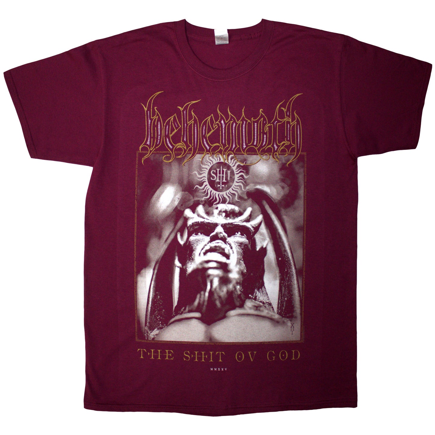 Een foto van een Behemoth T-Shirt