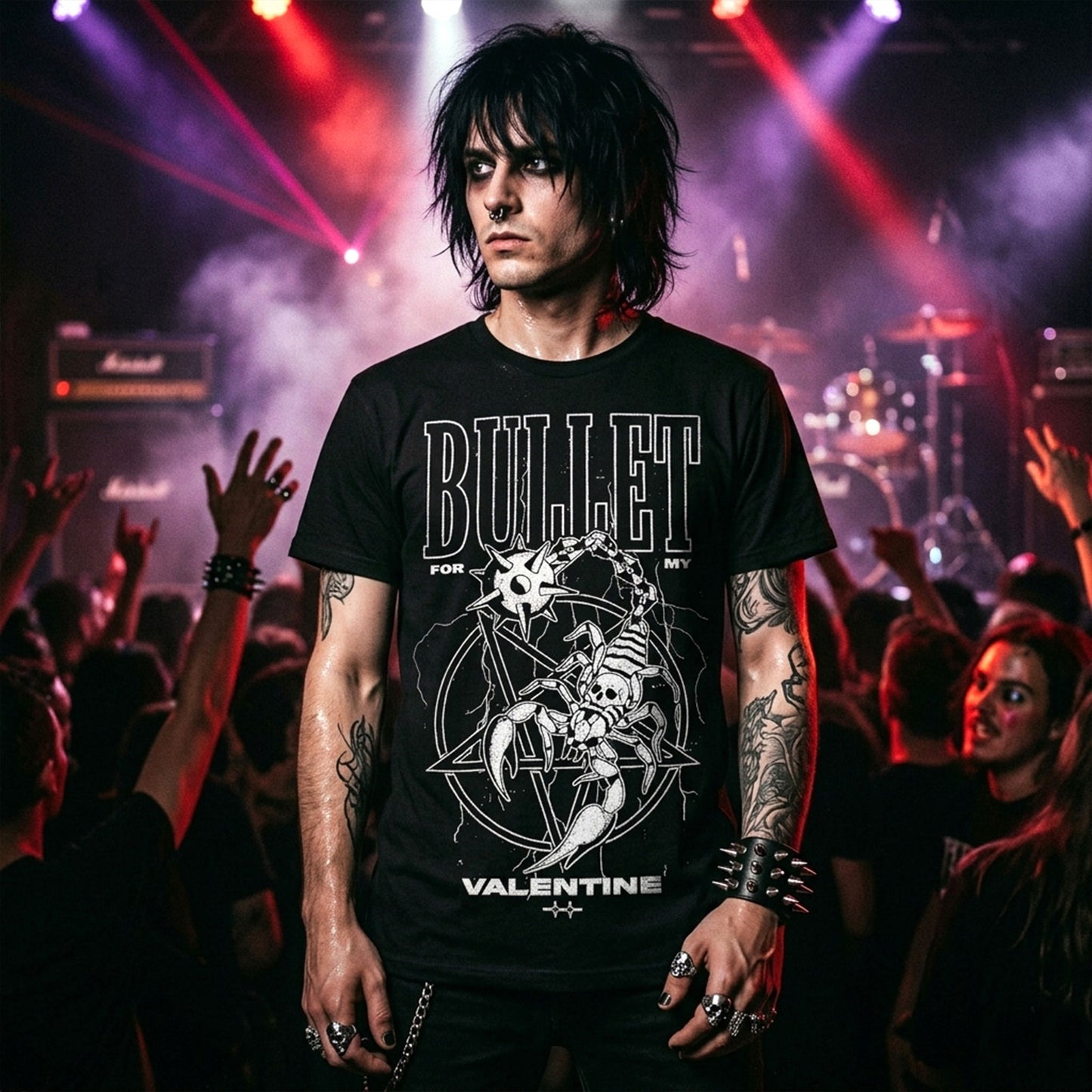 Een foto van een Bullet For My Valentine T-Shirt