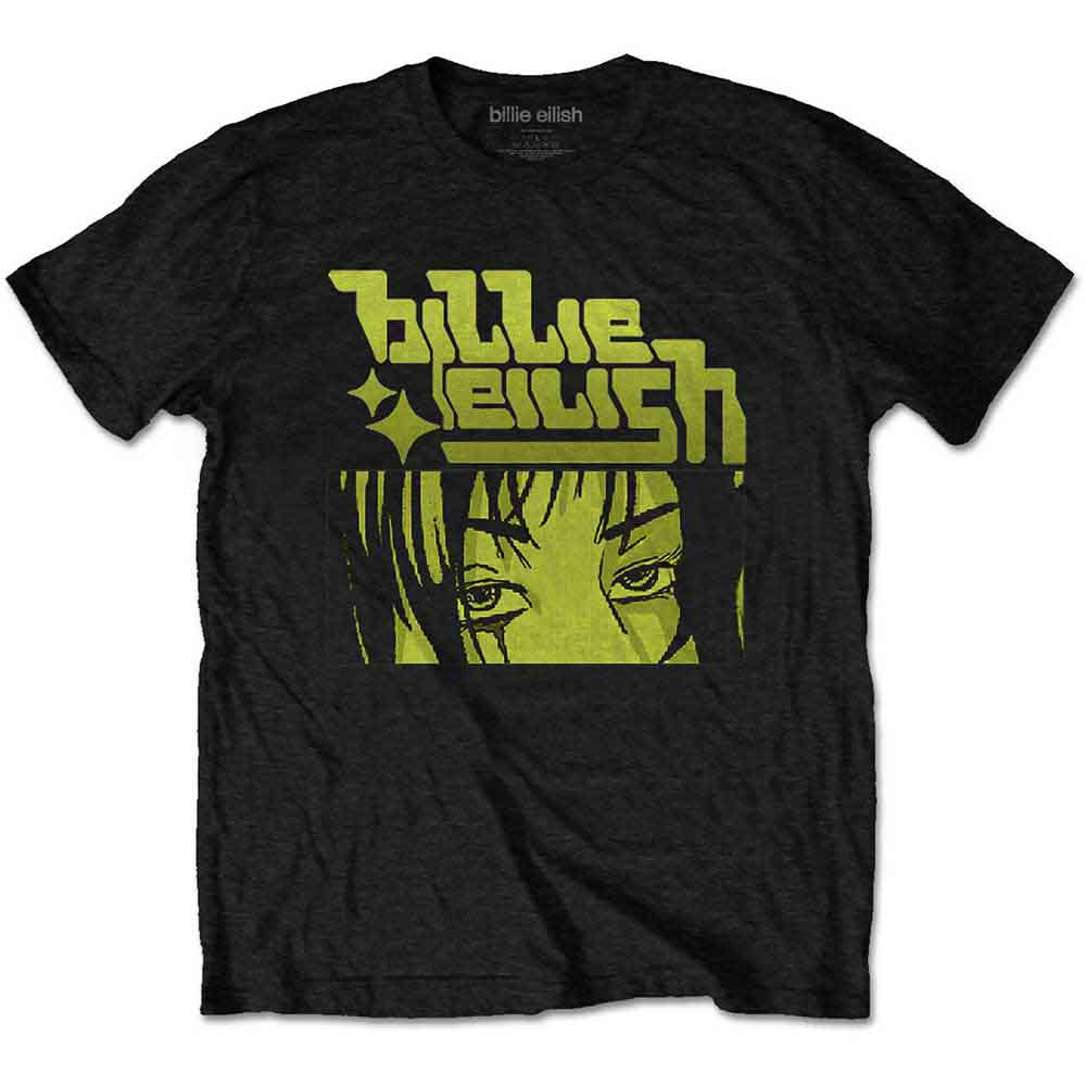 Een foto van een Billie Eilish T-Shirt
