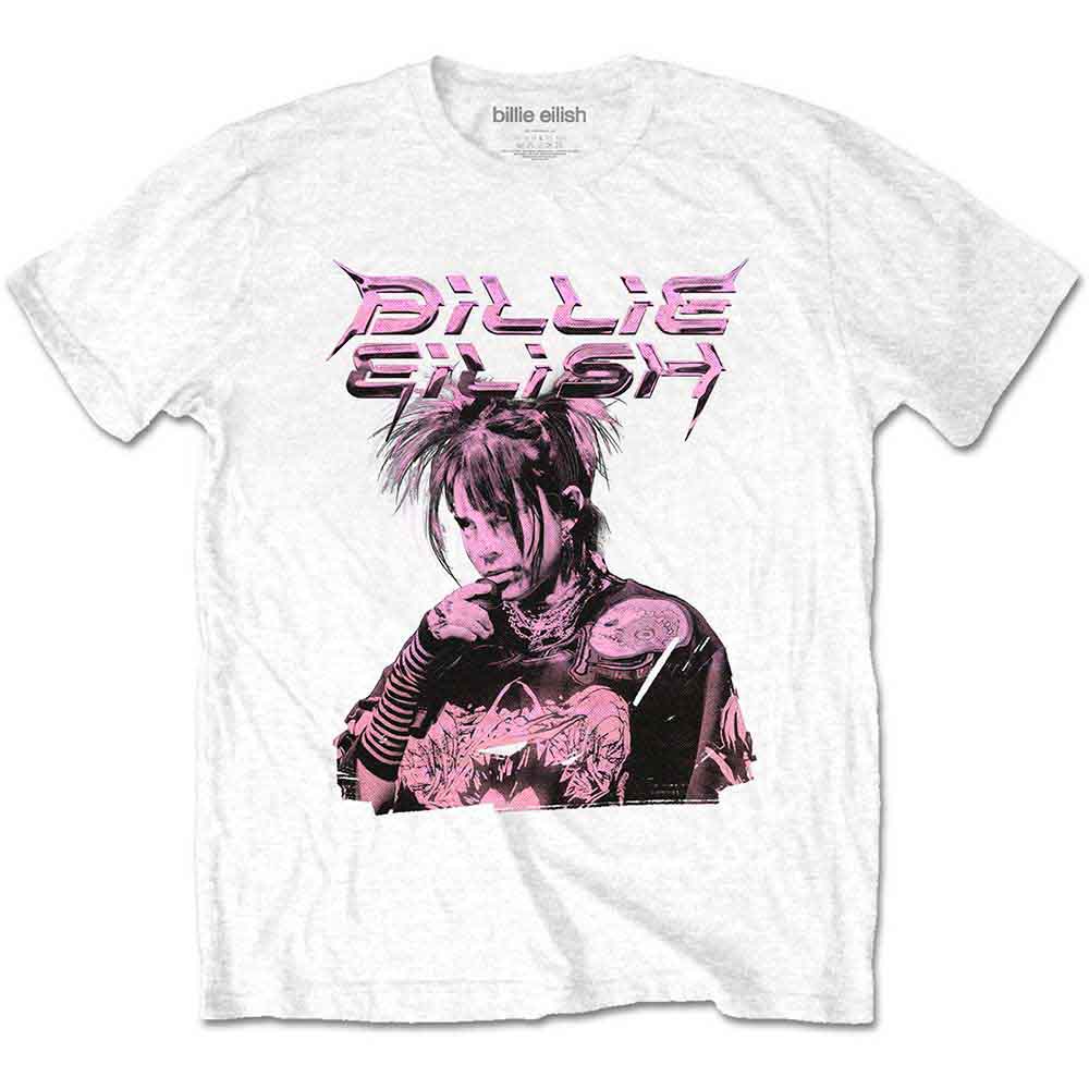Een foto van een Billie Eilish T-Shirt