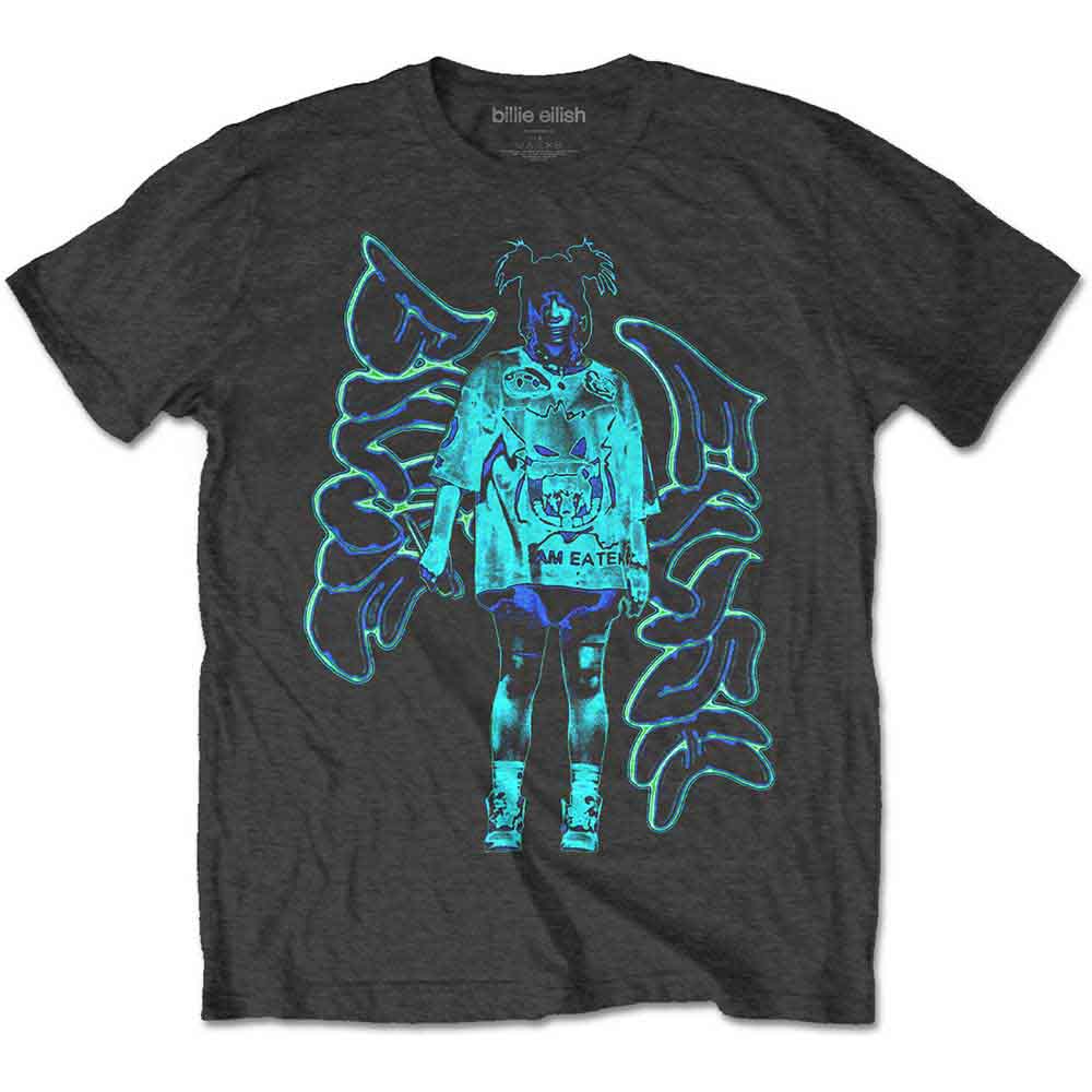 Een foto van een Billie Eilish T-Shirt