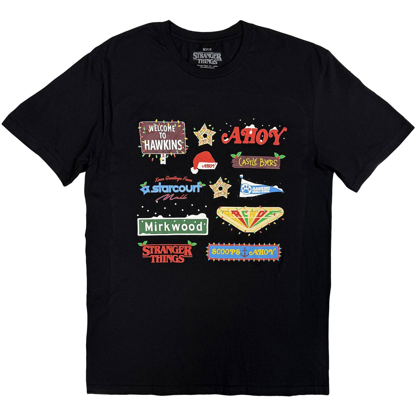 Een foto van een Stranger Things T-Shirt