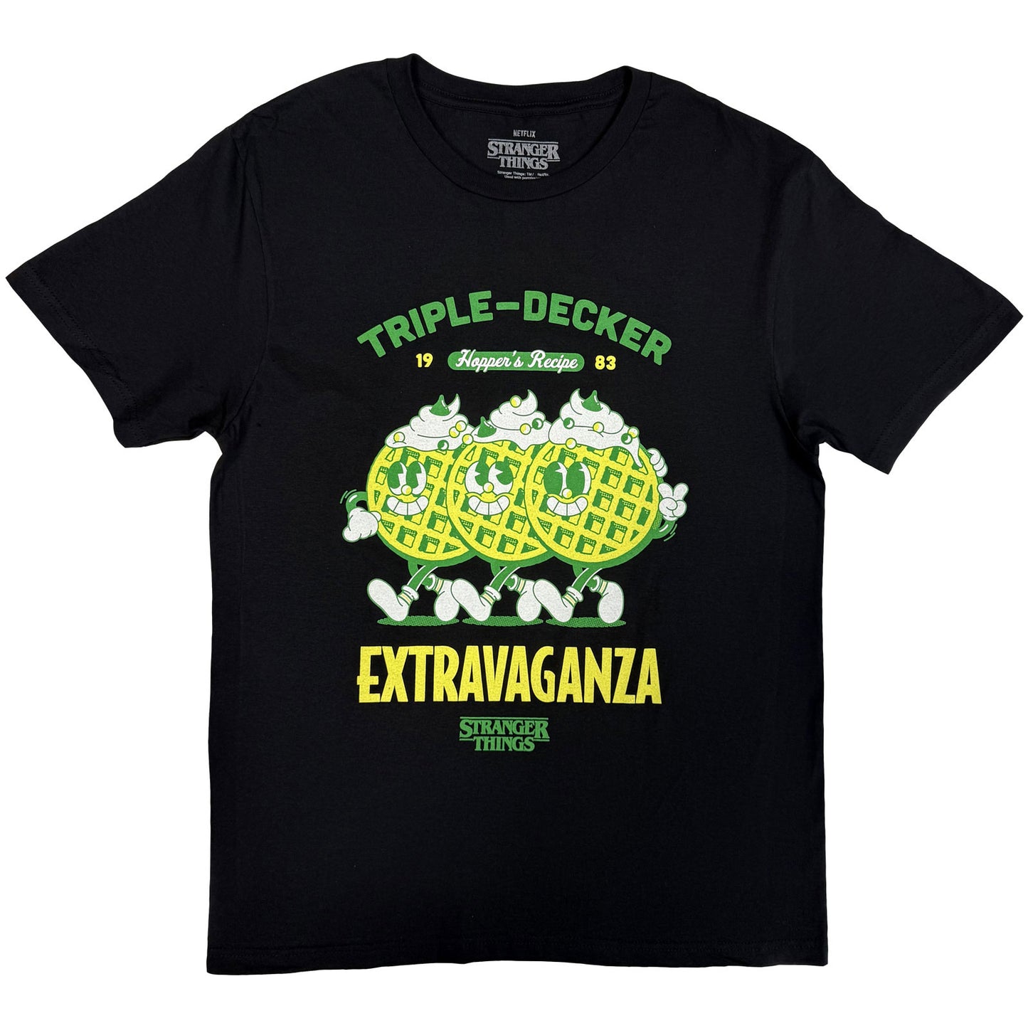 Een foto van een Stranger Things T-Shirt
