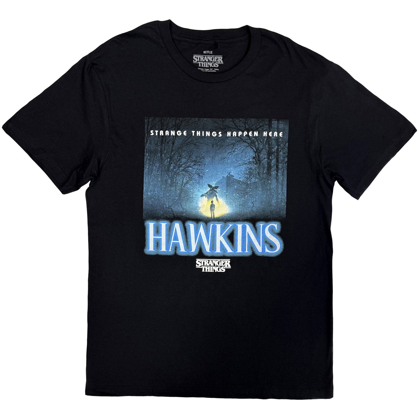Een foto van een Stranger Things T-Shirt