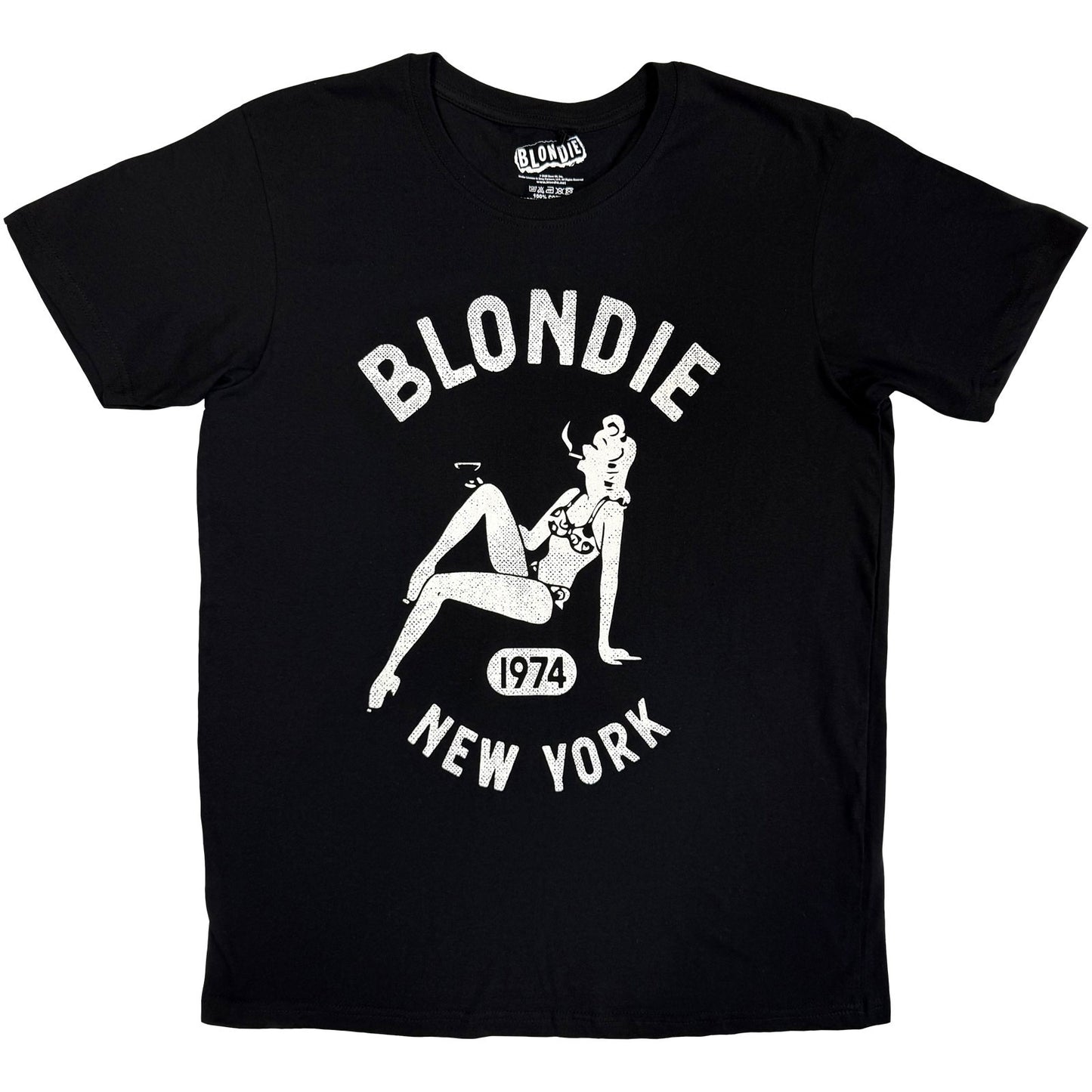 Een foto van een Blondie T-Shirt