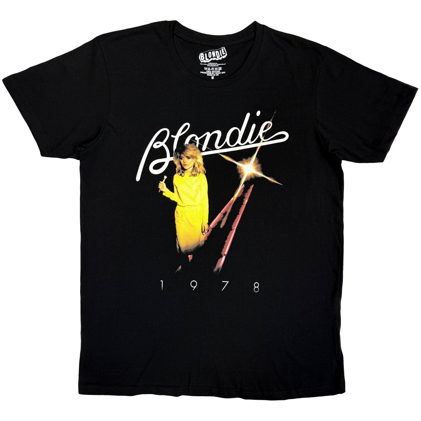 Een foto van een Blondie T-Shirt
