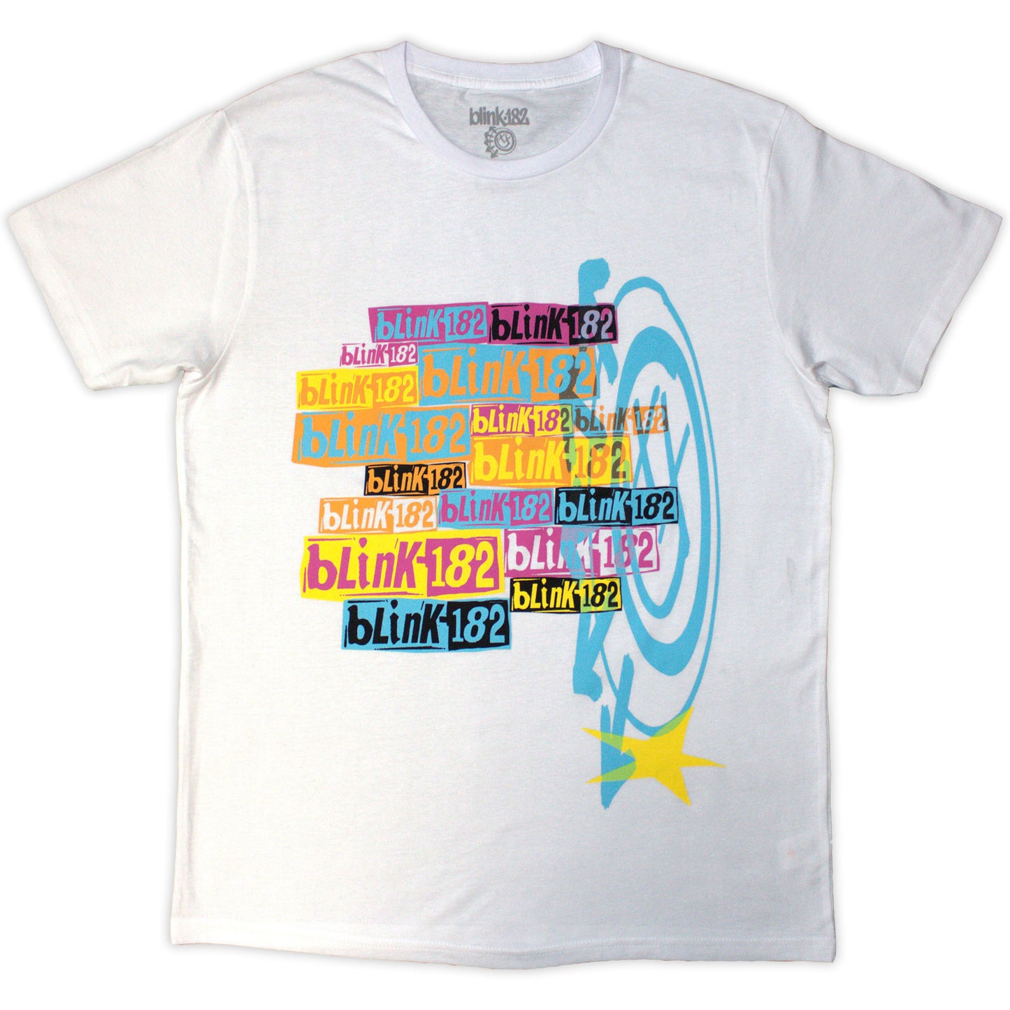 Een foto van een Blink-182 T-Shirt