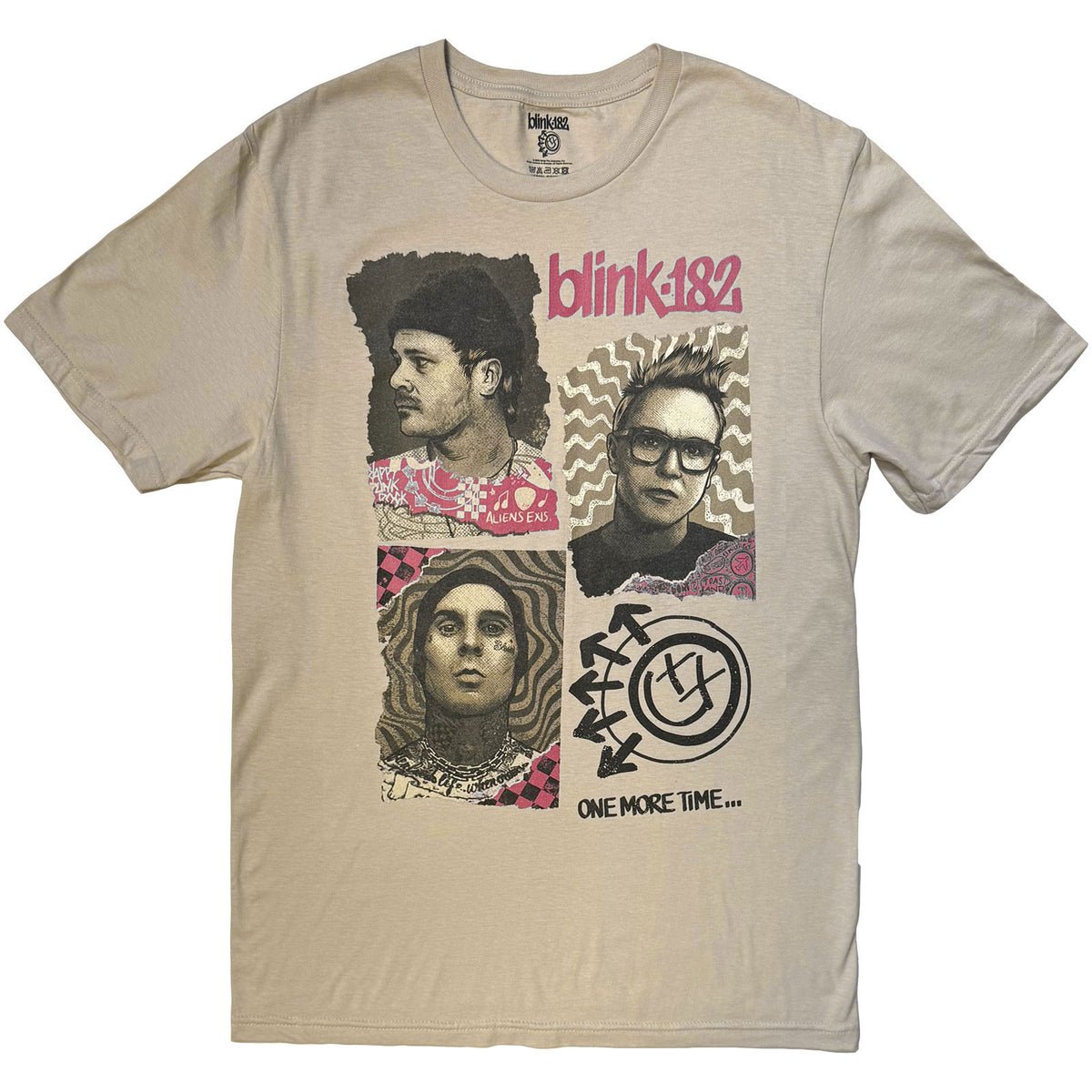 Een foto van een Blink-182 T-Shirt