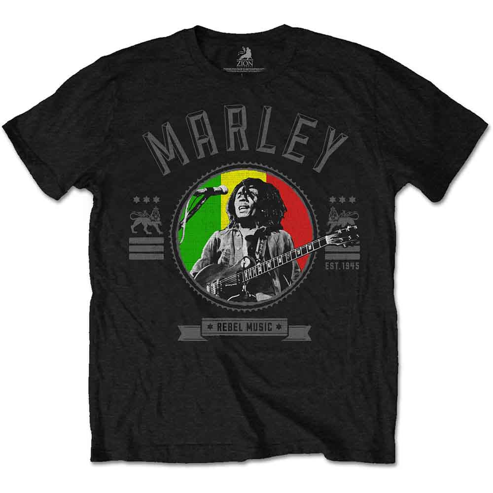 Een foto van een Bob Marley T-Shirt