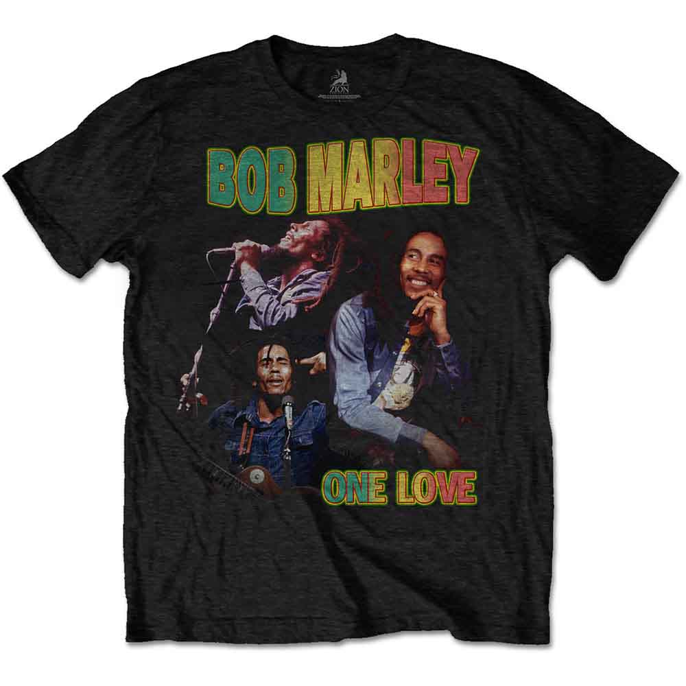 Een foto van een Bob Marley T-Shirt