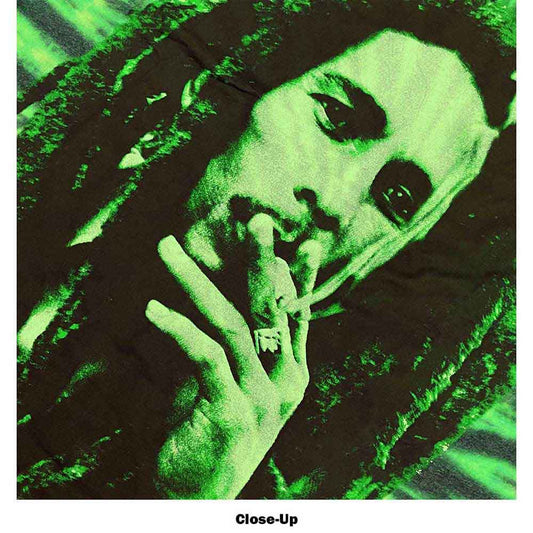 Een foto van een Bob Marley T-Shirt