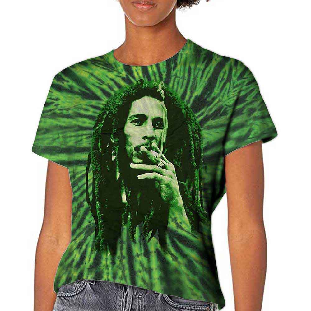 Een foto van een Bob Marley T-Shirt