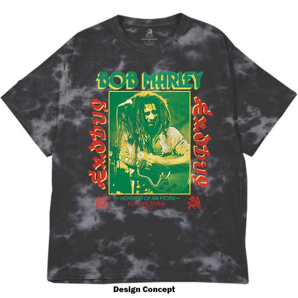 Een foto van een Bob Marley T-Shirt