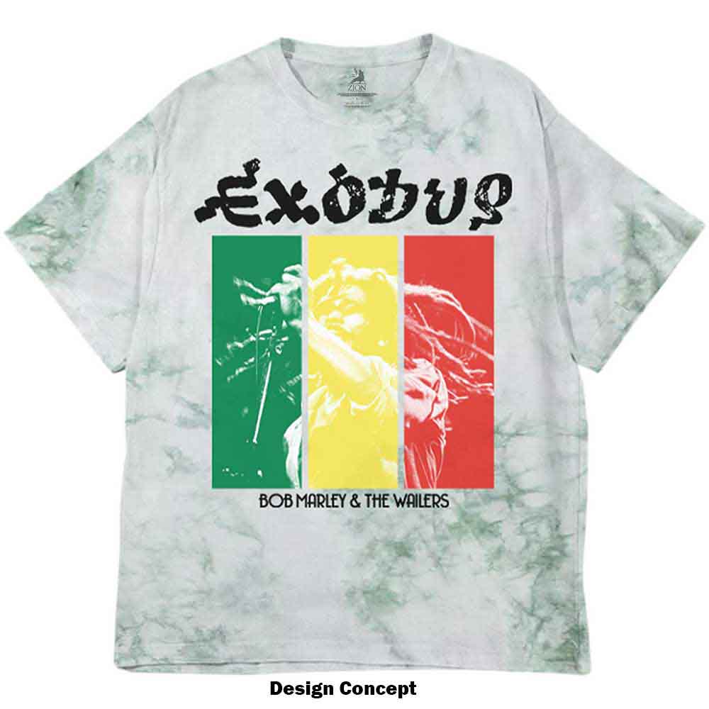 Een foto van een Bob Marley T-Shirt